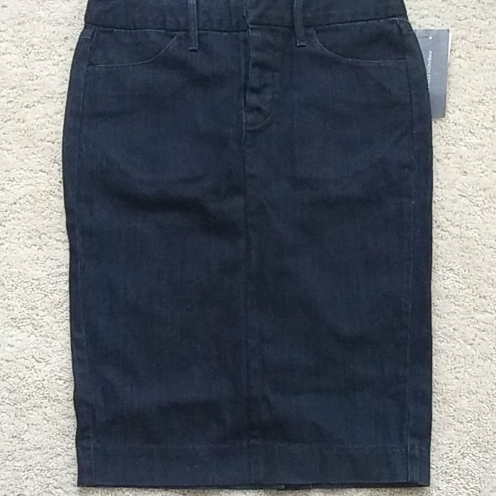 French Connection Denim Pencil Skirt - Size 4